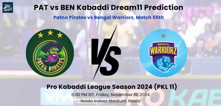 PAT vs BEN Dream11 Prediction