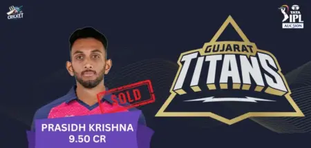 Prasidh Krishna IPL 2025 Price