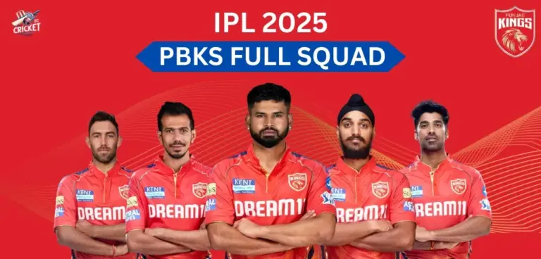 Punjab Kings Full Squad 2025