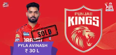 Pyla Avinash IPL 2025 Price