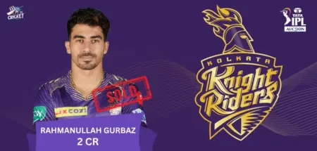 Rahmanullah Gurbaz IPL 2025 Price