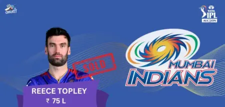 Reece Topley IPL 2025 Price