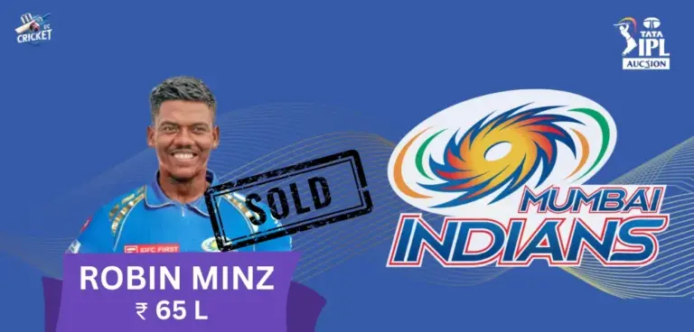 Robin Minz IPL 2025 Price