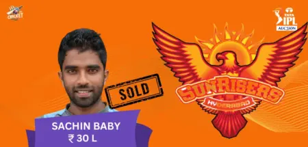 Sachin Baby IPL 2025 Price