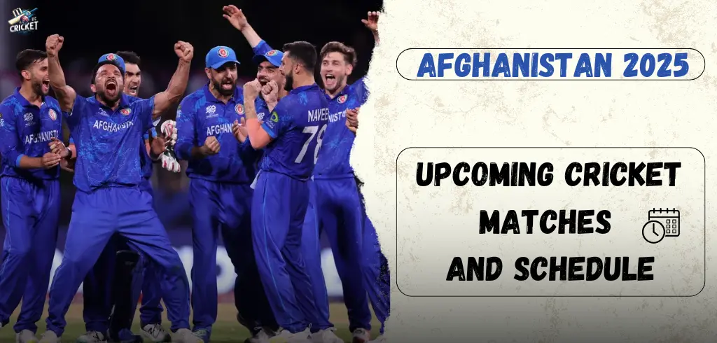 Afghanistan Cricket Matches Fixtures