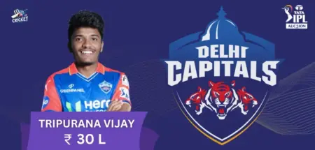 Tripurana Vijay IPL 2025 Price