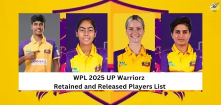 UP Warriorz Retained and Released Players List