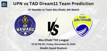 UPN vs TAD Dream11 Team Prediction