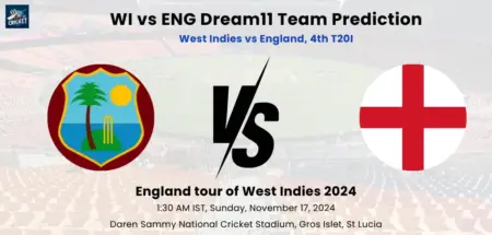 WI vs ENG Dream11 Team Prediction