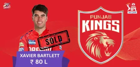 Xavier Bartlett IPL 2025 Price