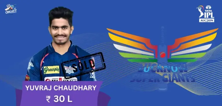 Yuvraj Chaudhary IPL 2025 Price