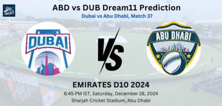 ABD vs DUB Dream11 Team Prediction