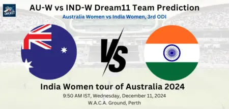 AU-W vs IN-W Dream11 Prediction