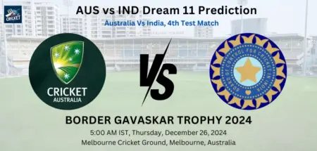 AUS vs IND Dream 11 Prediction