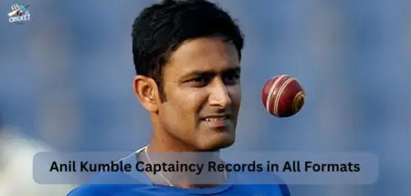 Anil kumble Captaincy Records