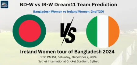 BD-W vs IR-W Dream11 Team Prediction