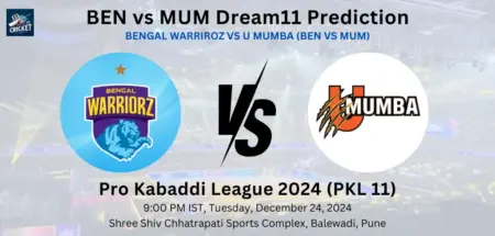 BEN vs MUM Dream11 Prediction