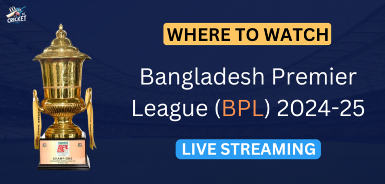 BPL 2024-25 Live Streaming & Broadcast Channels