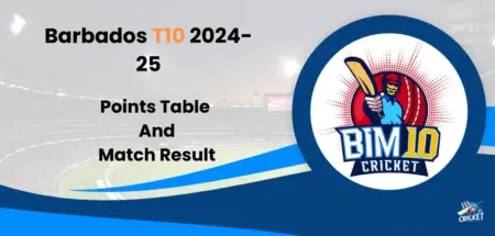 Barbados T10 2024-25 Points Table