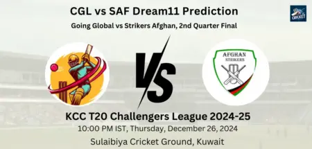 CGL vs SAF Dream11 Prediction