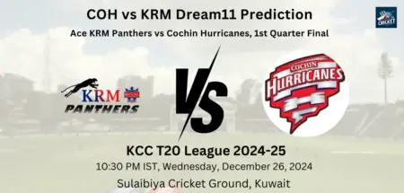 COH vs KRM Dream11 Prediction