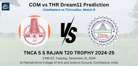 COM vs THR Dream11 Team Prediction