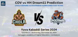 COV vs HH Dream11 Prediction