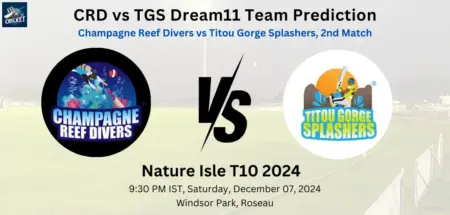 CRD vs TGS Dream11 Team Prediction