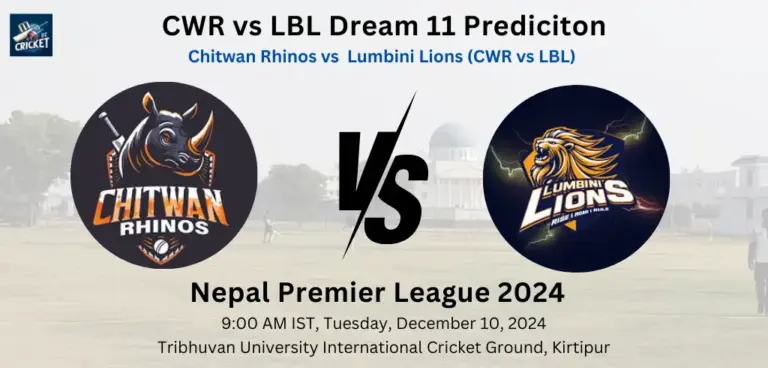 CWR vs LBL Dream11 Team Prediction