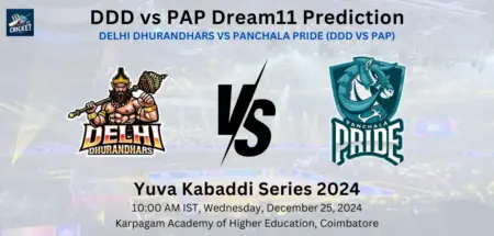 DDD vs PAP Dream11 Prediction