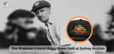 Don Bradman Baggy Green cap Sold