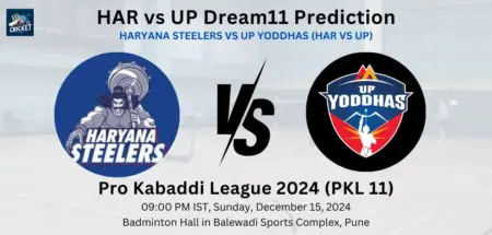 HAR vs UP Dream11 Prediction