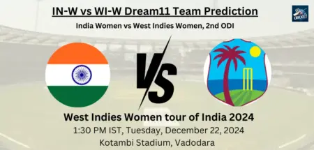 IN-W vs WI-W Dream11 Team Prediction