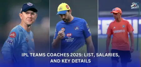 IPL Teams Coaches 2025