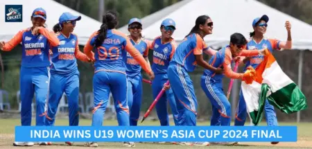 India Wins U19 Women’s Asia Cup 2024 Final