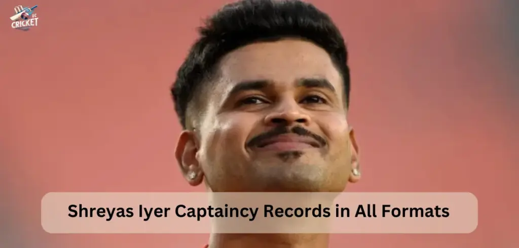 Shreyas Iyer Captaincy Records