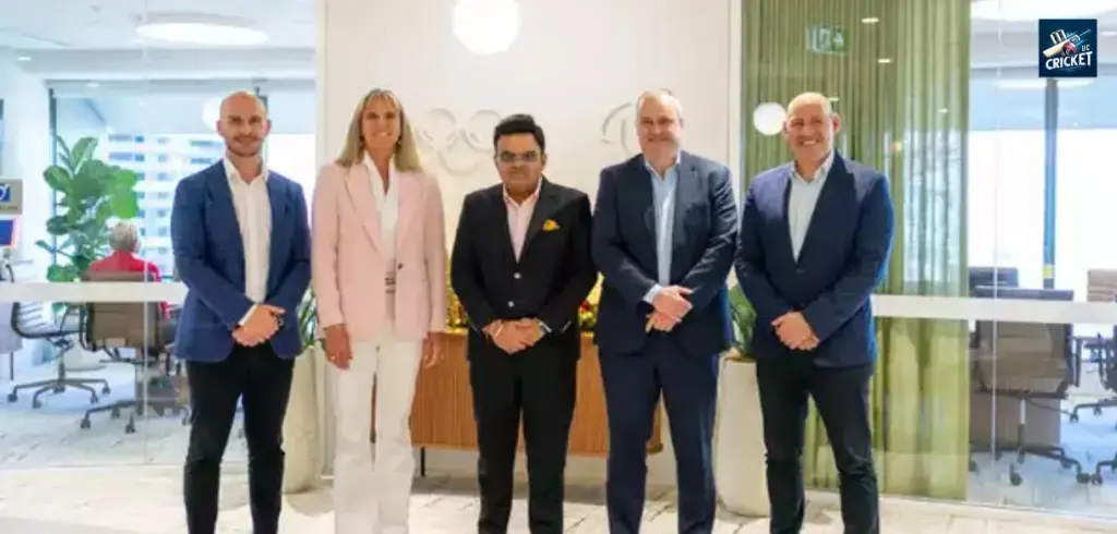 Jay Shah Meets Brisbane Officials