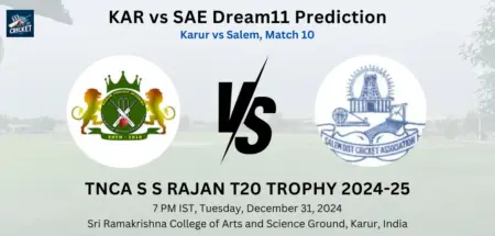 KAR vs SAE Dream11 Team Prediction