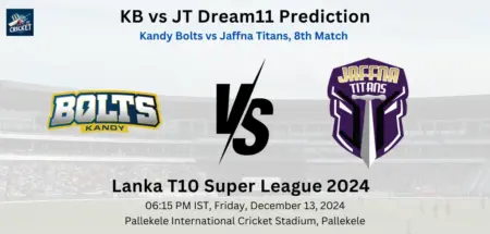 KB vs JT Dream11 Prediction