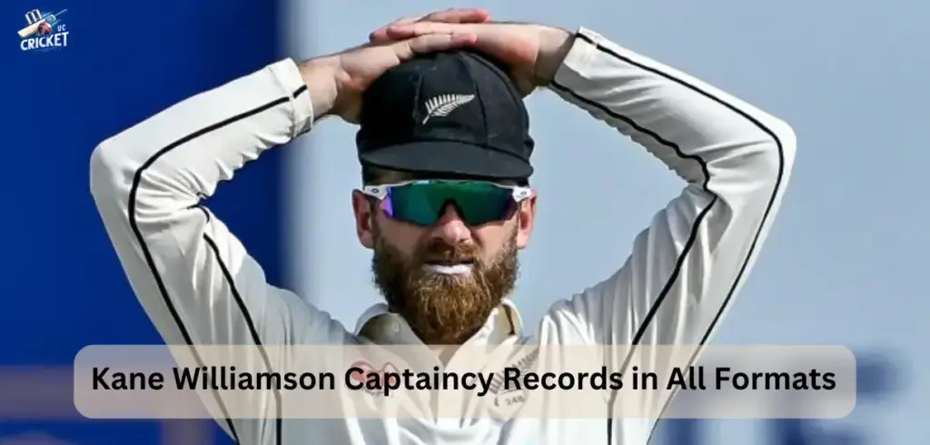 Kane Williamson Captaincy Records