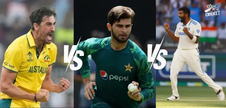Mitchell Starc vs Shaheen Afridi vs Jasprit Bumrah