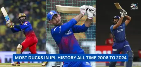 most ducks in ipl all time