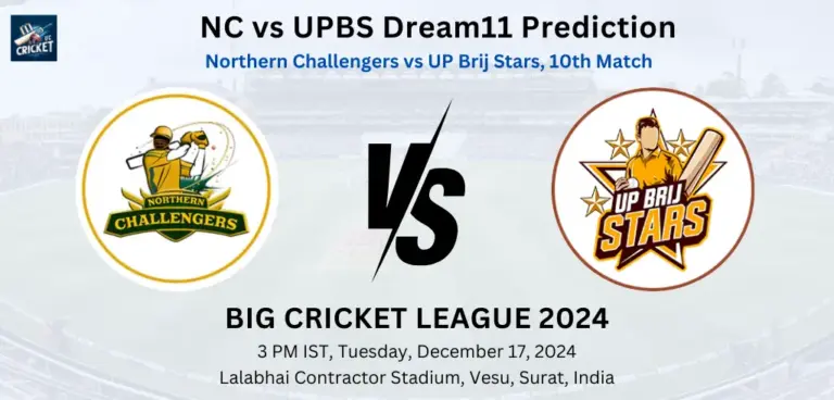 NC vs UPBS Dream11 Prediction