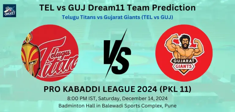 TEL vs GUJ Dream 11 Prediction