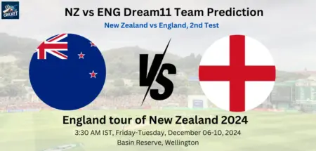 NZ vs ENG Dream11 Team Prediction