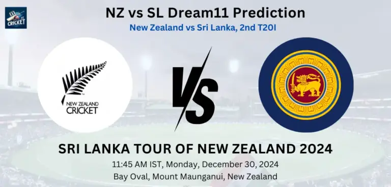 NZ vs SL Dream11 Prediction