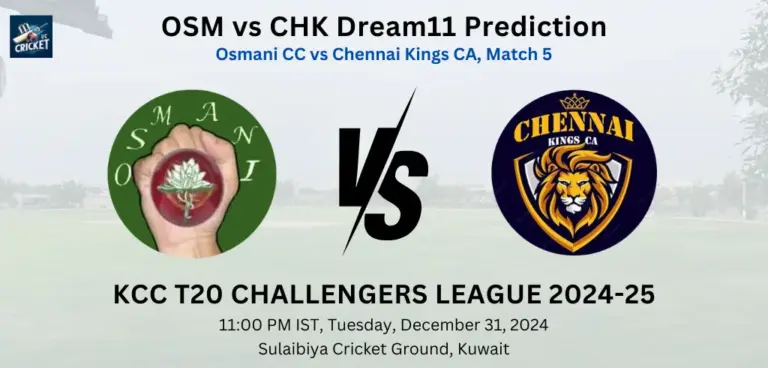 OSM vs CHK Dream11 Team Prediction