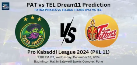 PAT vs TEL Dream11 Team Prediction