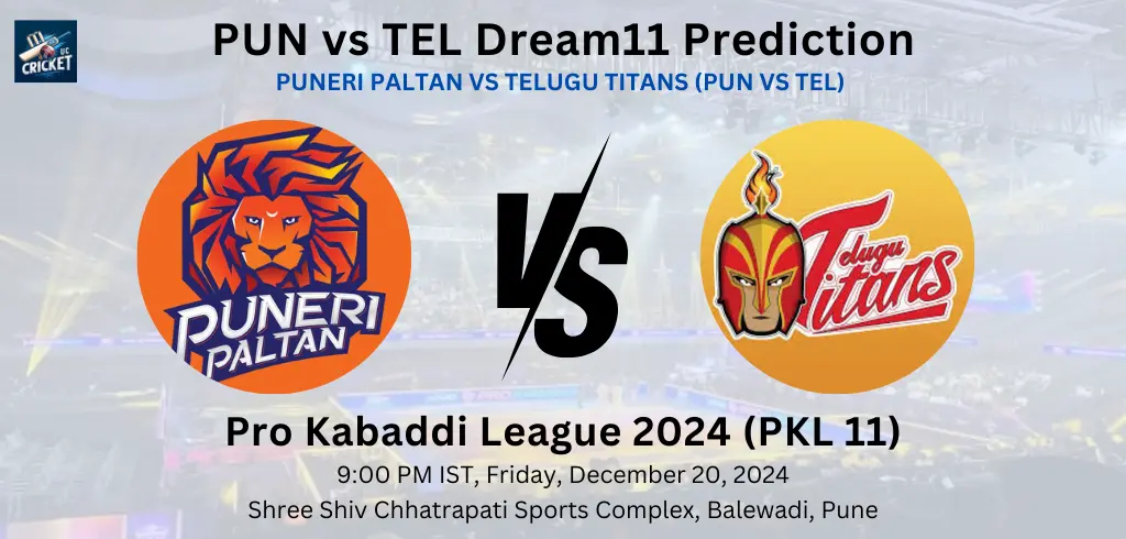 PUN vs TEL Dream11 Team Prediction