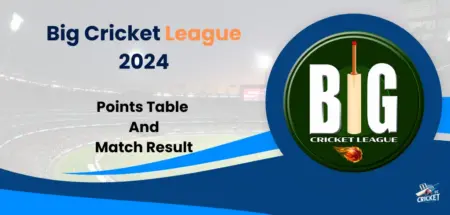 Big Cricket League 2024 points table